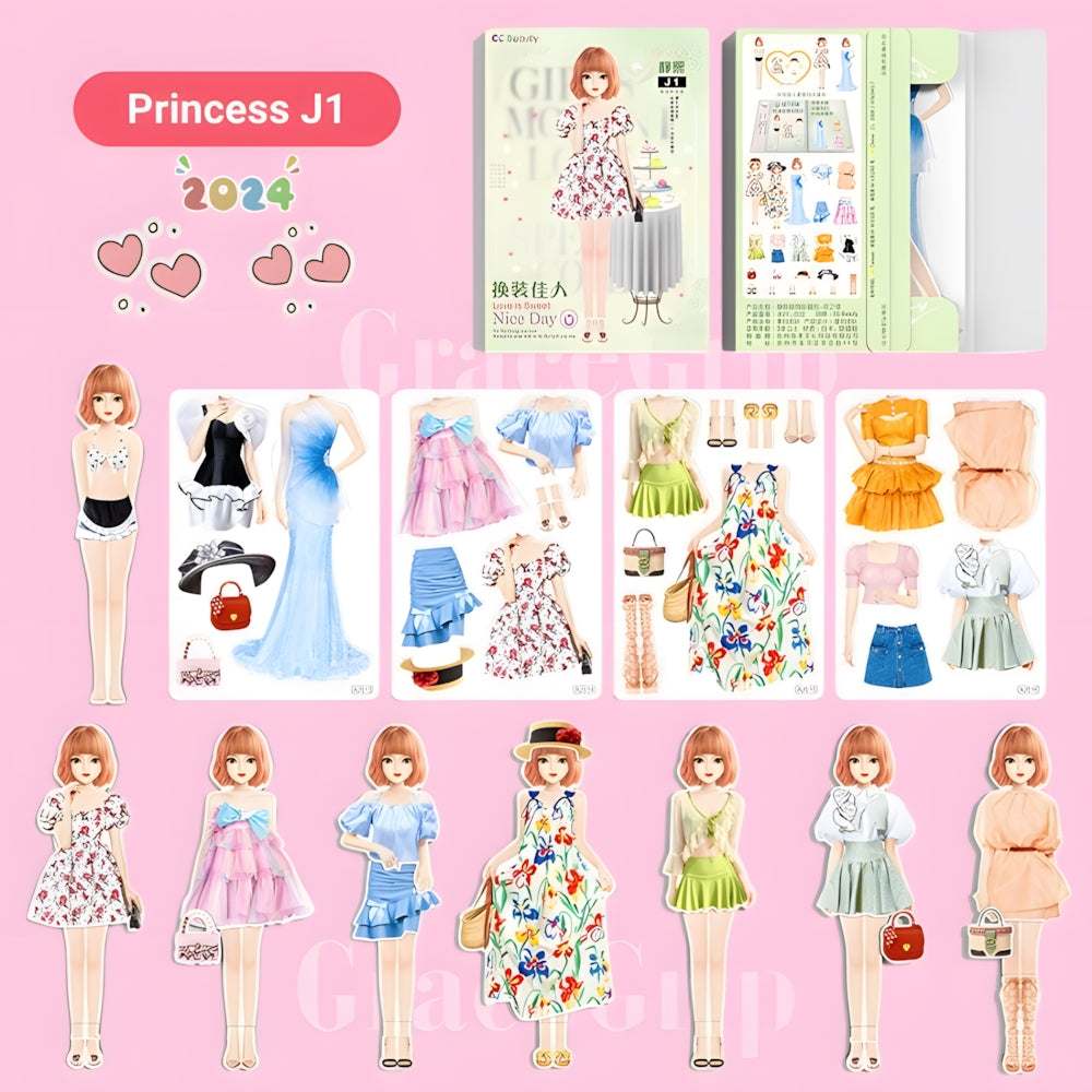 Magnetic Princess Dress-Up - All Beauty