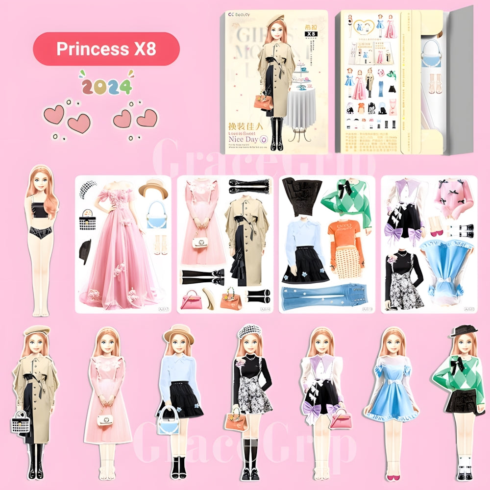 Magnetic Princess Dress-Up - All Beauty