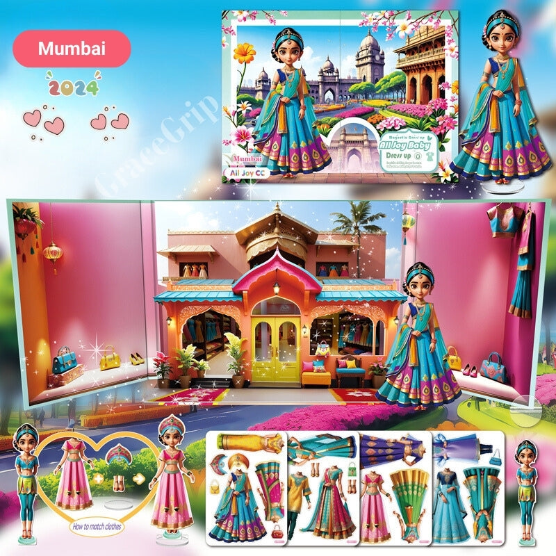 3D Magnetic Paper Dolls