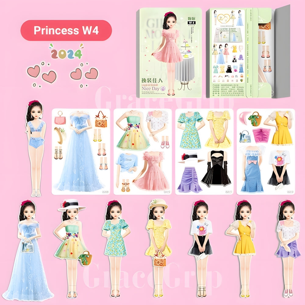 Magnetic Princess Dress-Up - All Beauty