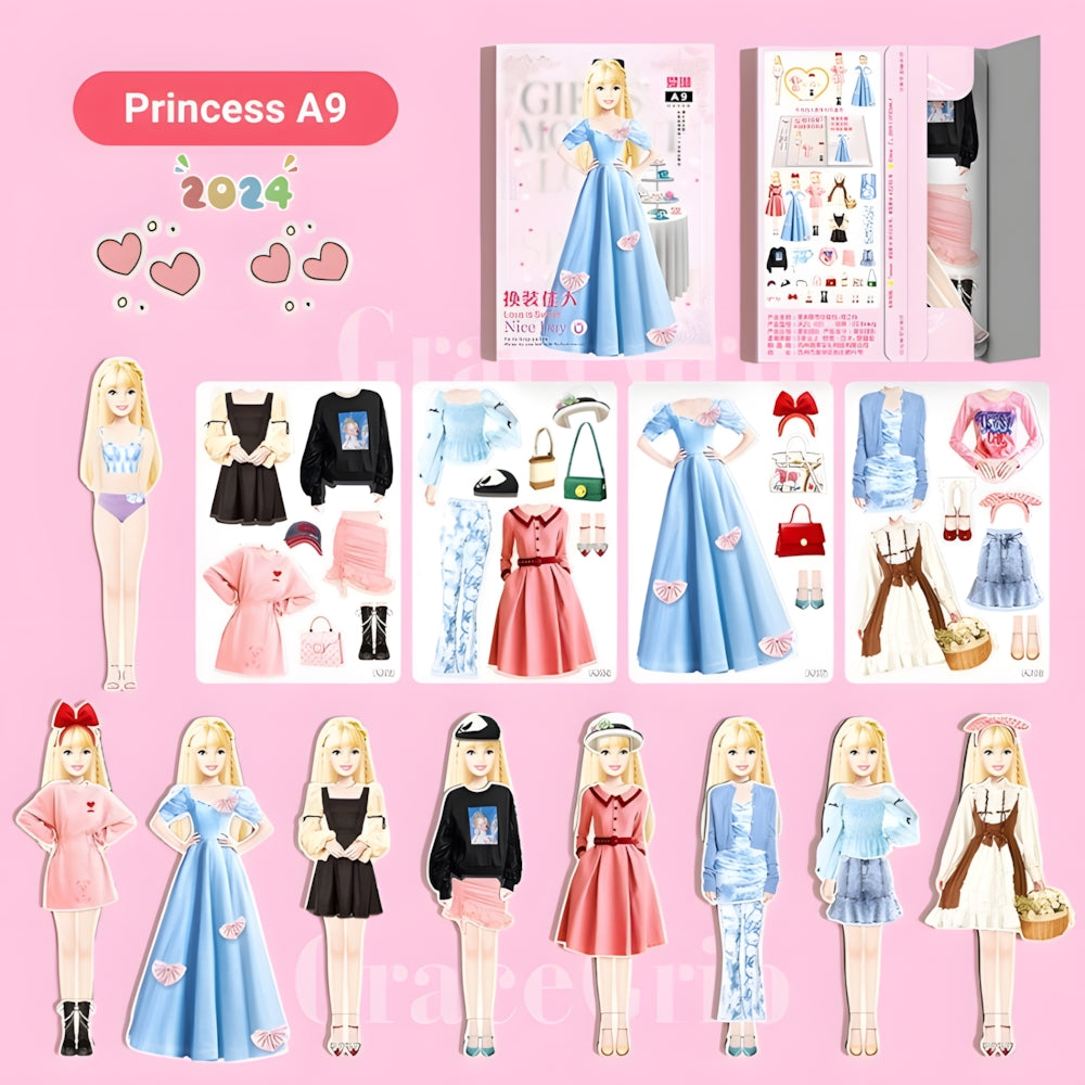 Magnetic Princess Dress-Up - All Beauty