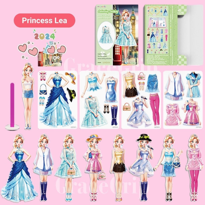Magnetic Princess Paper Dolls - All Joy