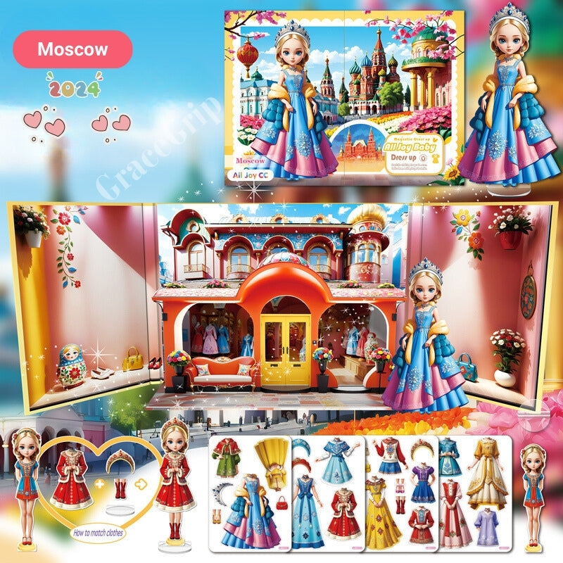 3D Magnetic Paper Dolls