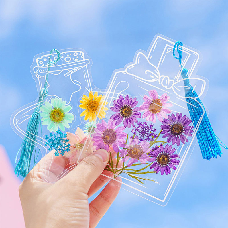 Capturing Spring in a Bottle – DIY Handmade Flower Bookmark Kit