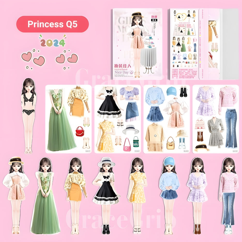 Magnetic Princess Dress-Up - All Beauty