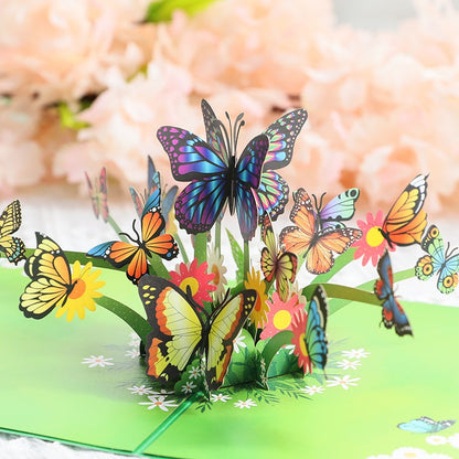 Dancing Butterflies Pop-Up Card