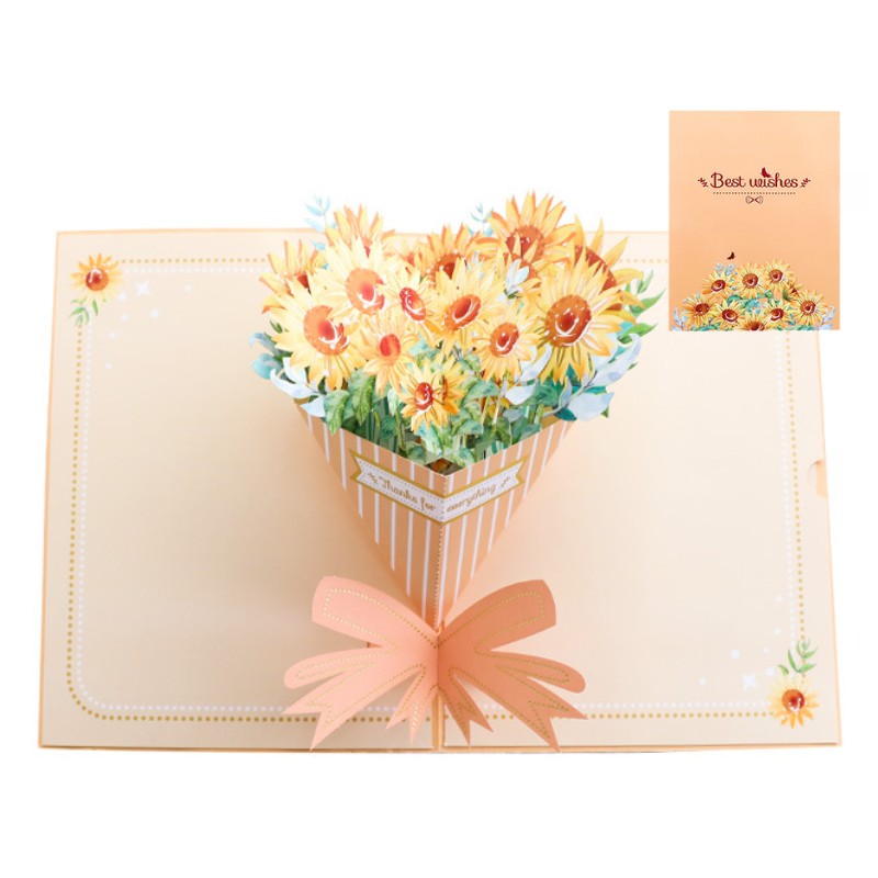 Blooming Bouquet Pop-Up Card