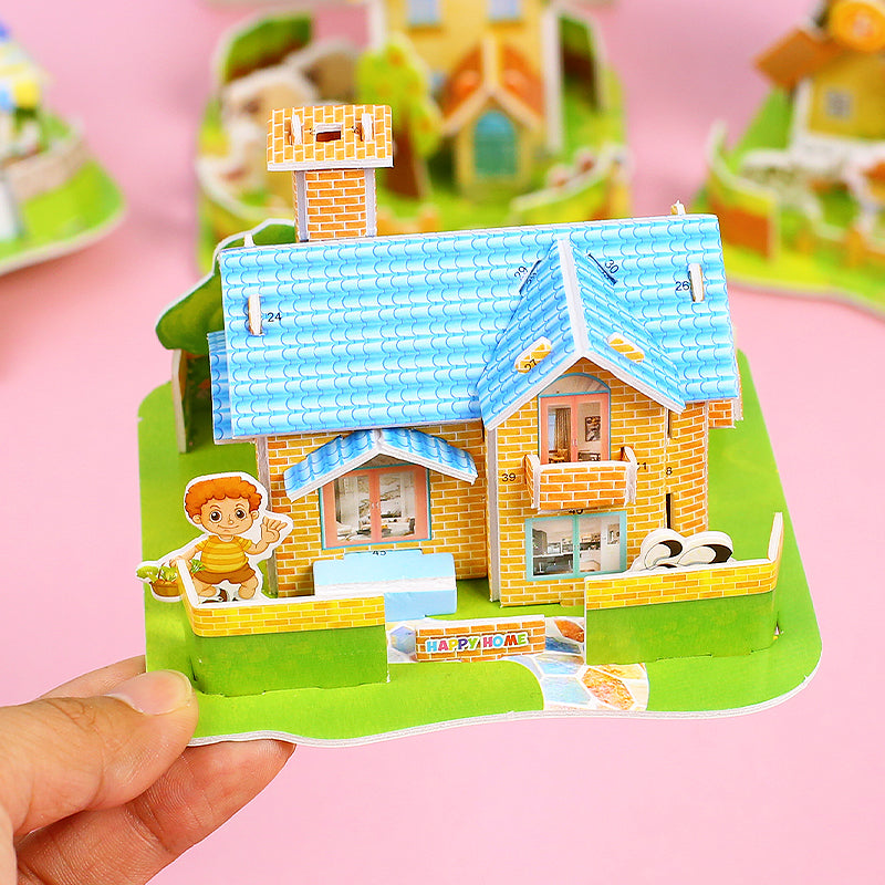 3D Farmhouse Puzzle Set