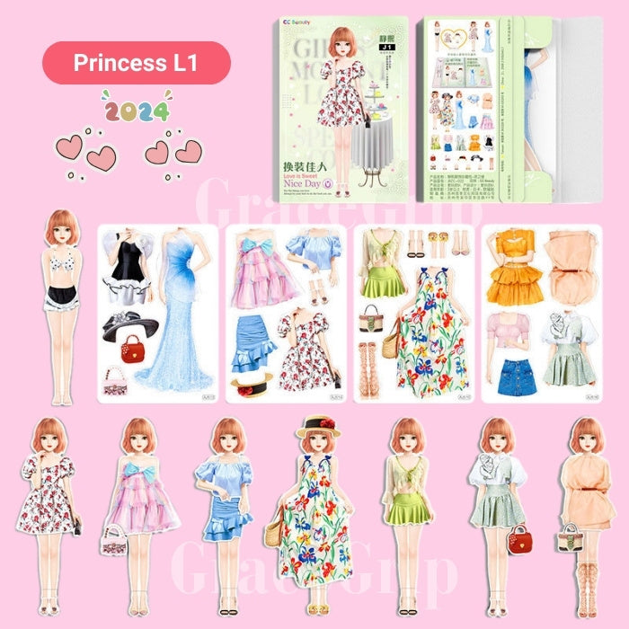 Magnetic Princess Dress-Up - All Beauty