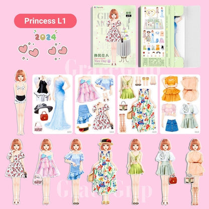 Magnetic Princess Dress-Up - All Beauty