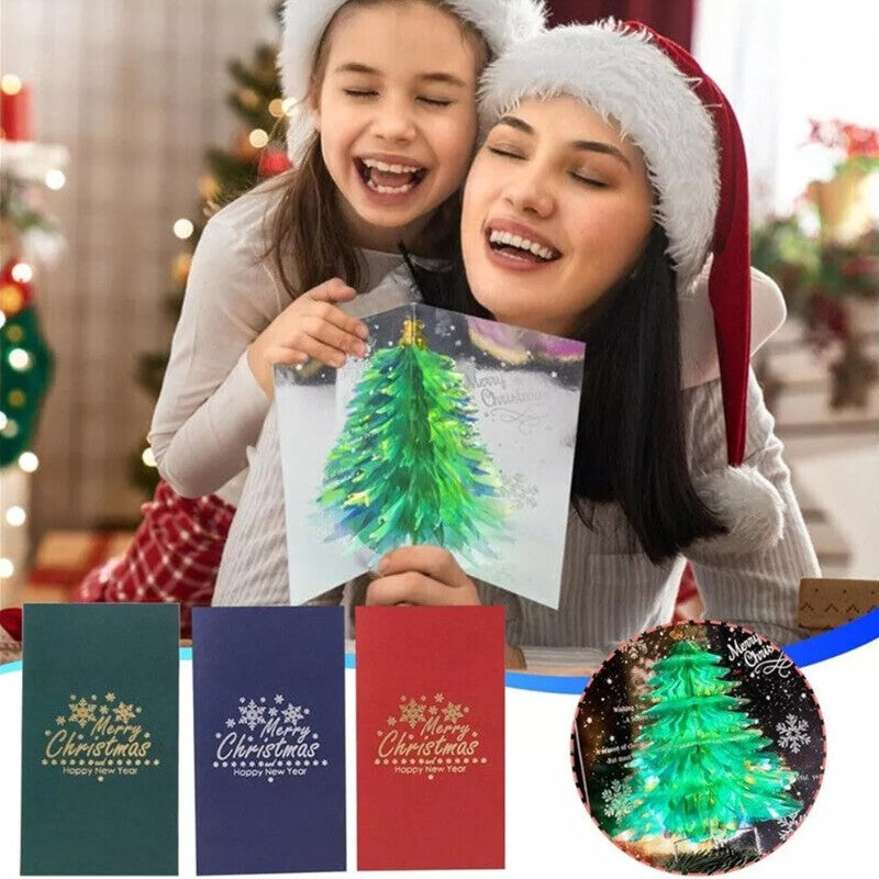 Pop-Up Christmas Tree Card