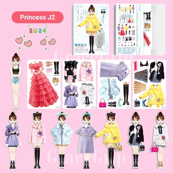 Magnetic Princess Dress-Up - All Beauty