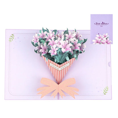 Blooming Bouquet Pop-Up Card