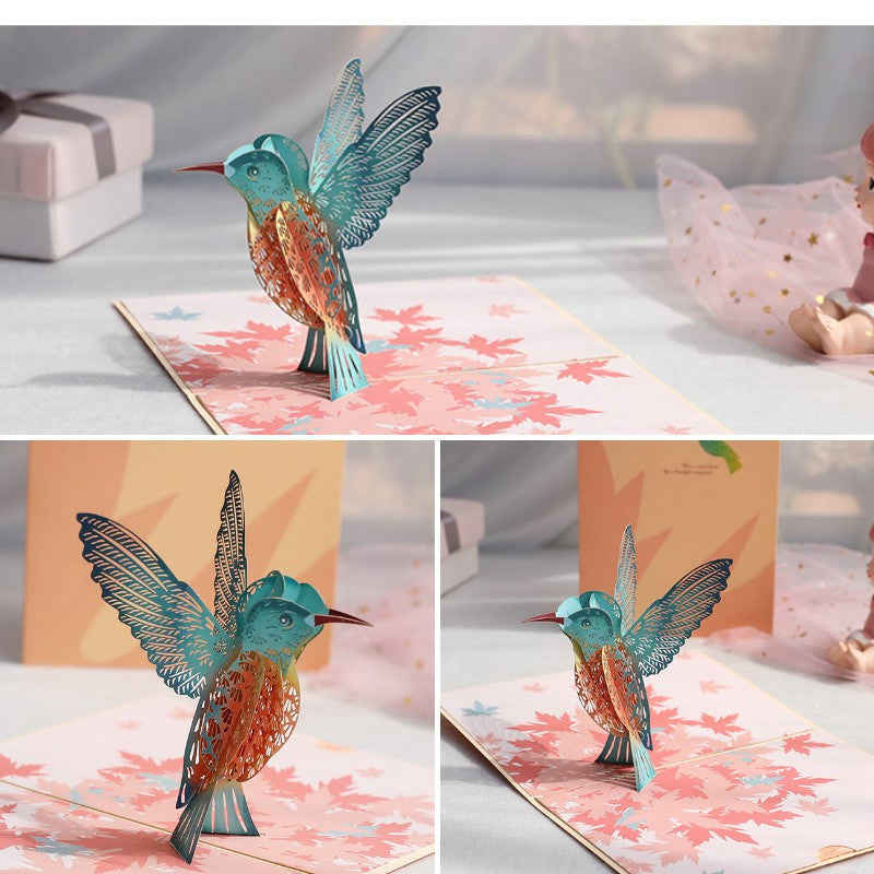 Hummingbird Pop-Up Card