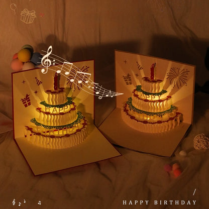 Musical Birthday Pop-up Card