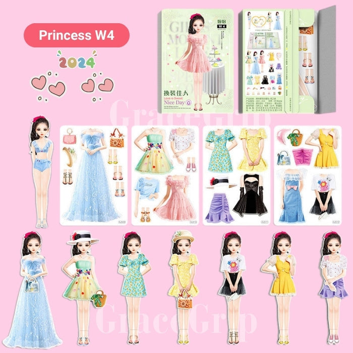 Magnetic Princess Dress-Up - All Beauty