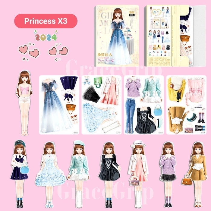 Magnetic Princess Dress-Up - All Beauty