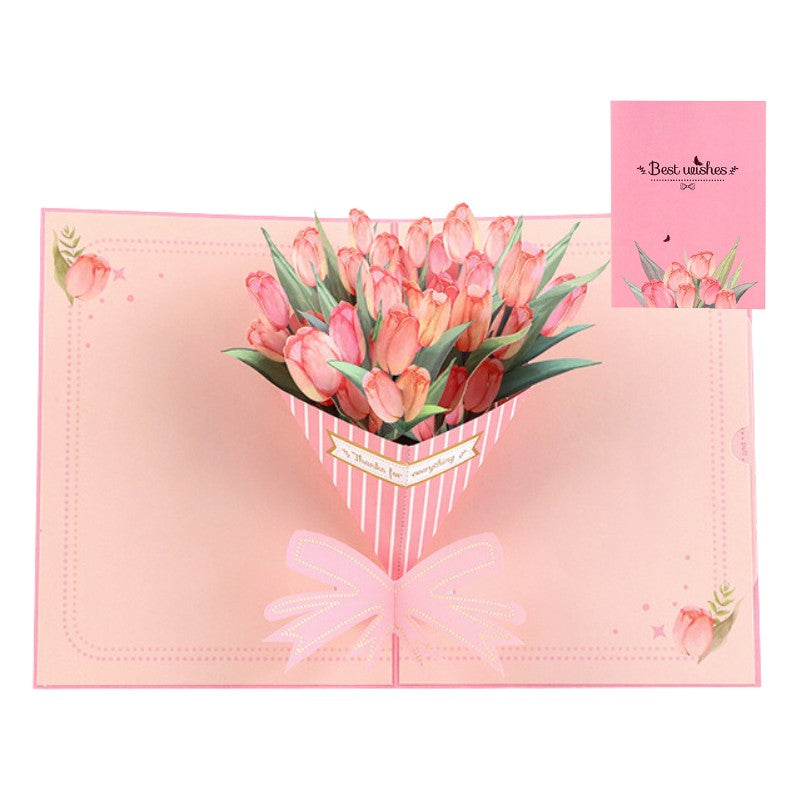 Blooming Bouquet Pop-Up Card