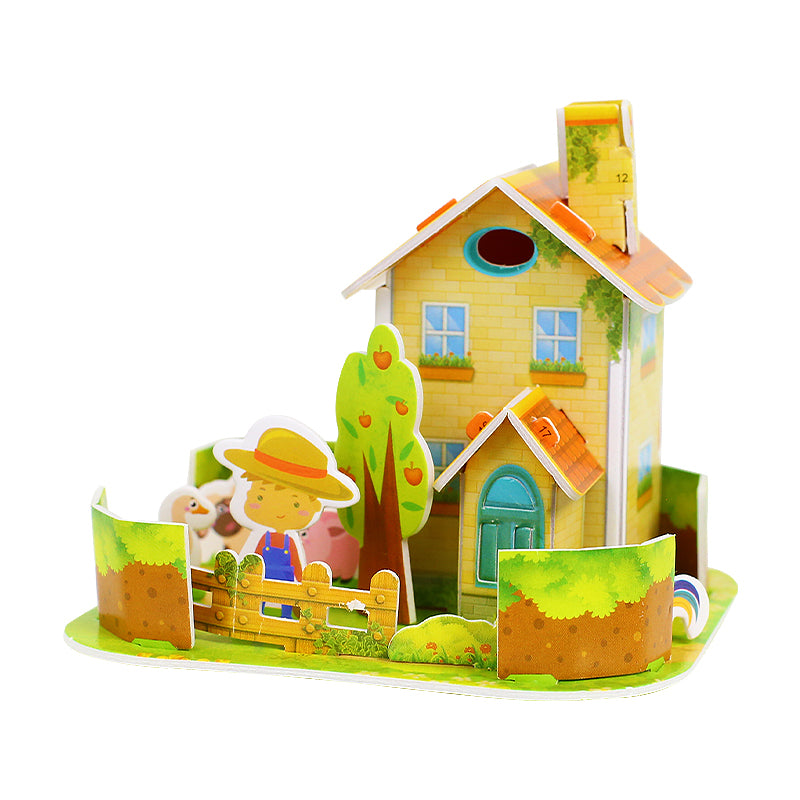 3D Farmhouse Puzzle Set